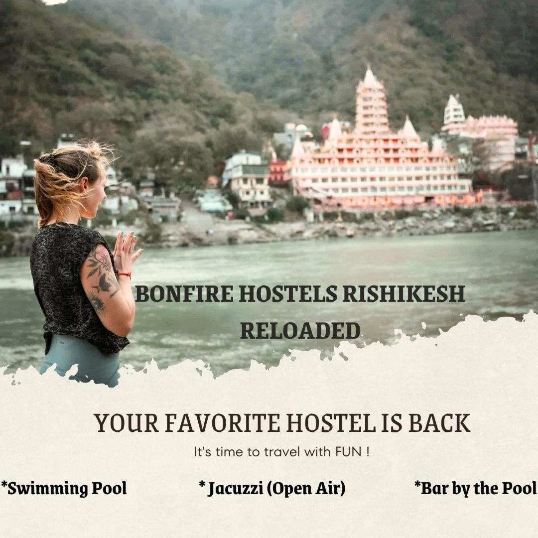 Bonfire Hostels Rishikesh Bagian luar foto